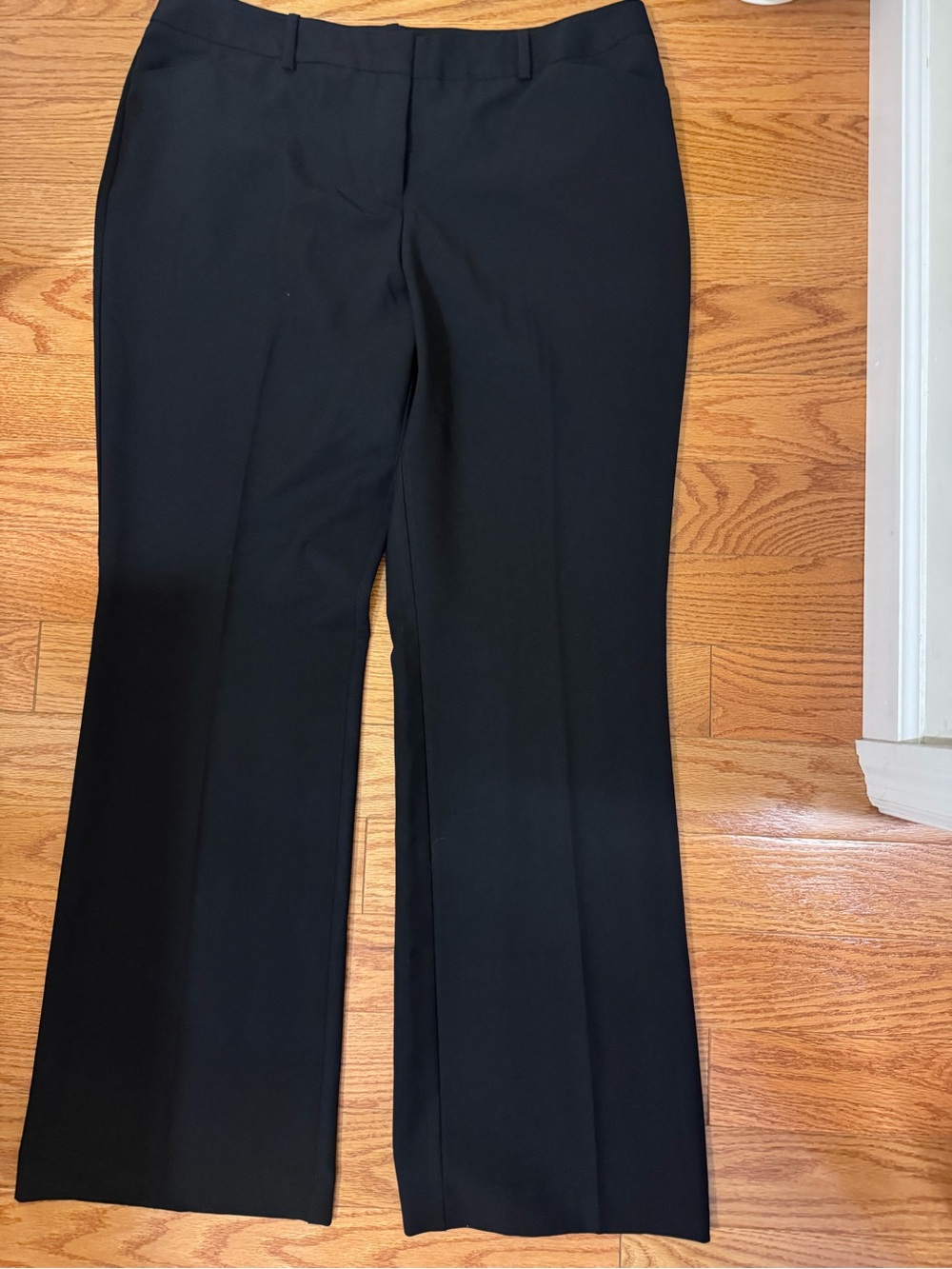 Worthington Black Women's Dress Trousers - Straight Leg